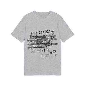 T-shirt bio unisexe - CountDown noir urban street