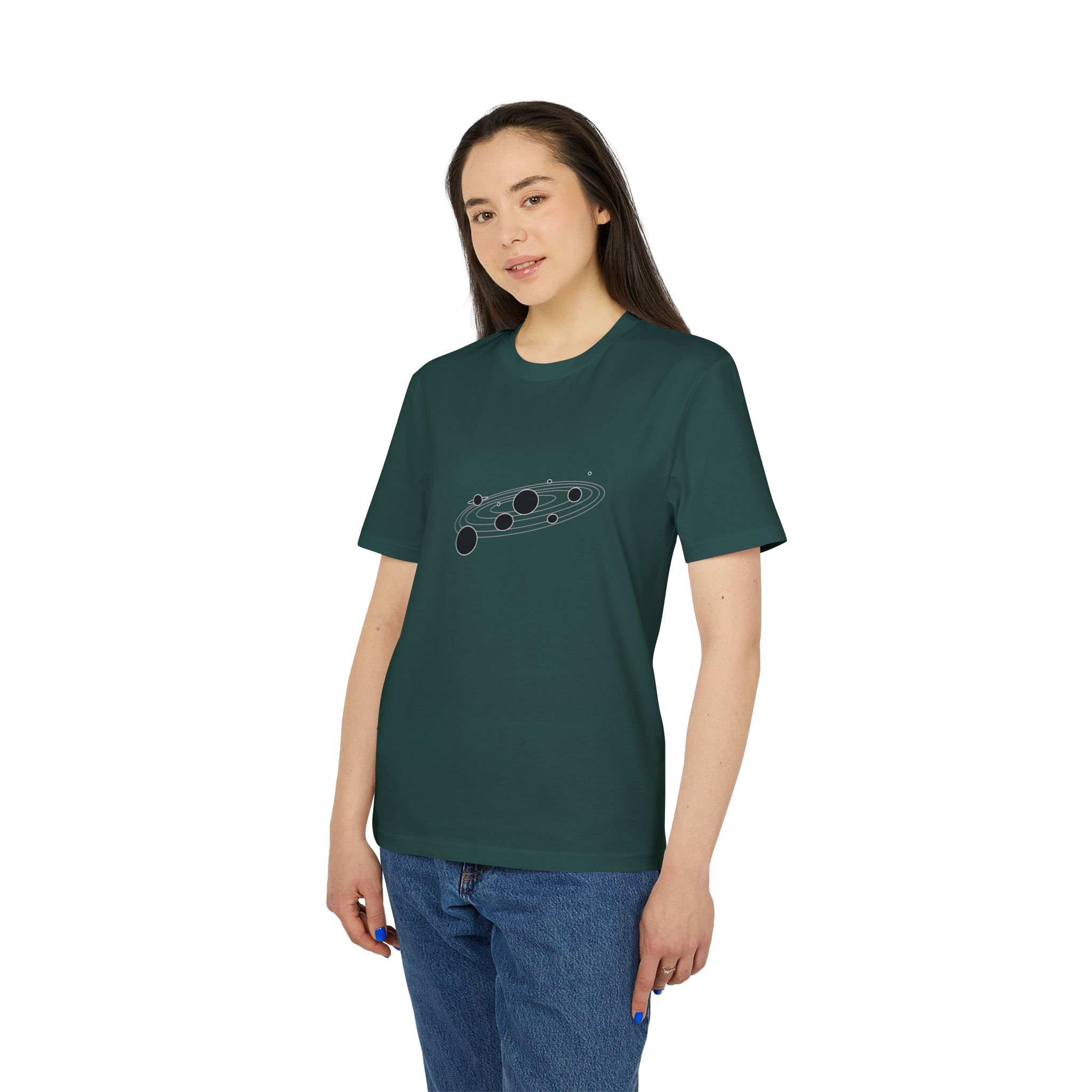 T-shirt bio unisexe design Planètes, création originale suisse – Caciome T-shirt bio unisexe design Planètes, création originale suisse – Caciome