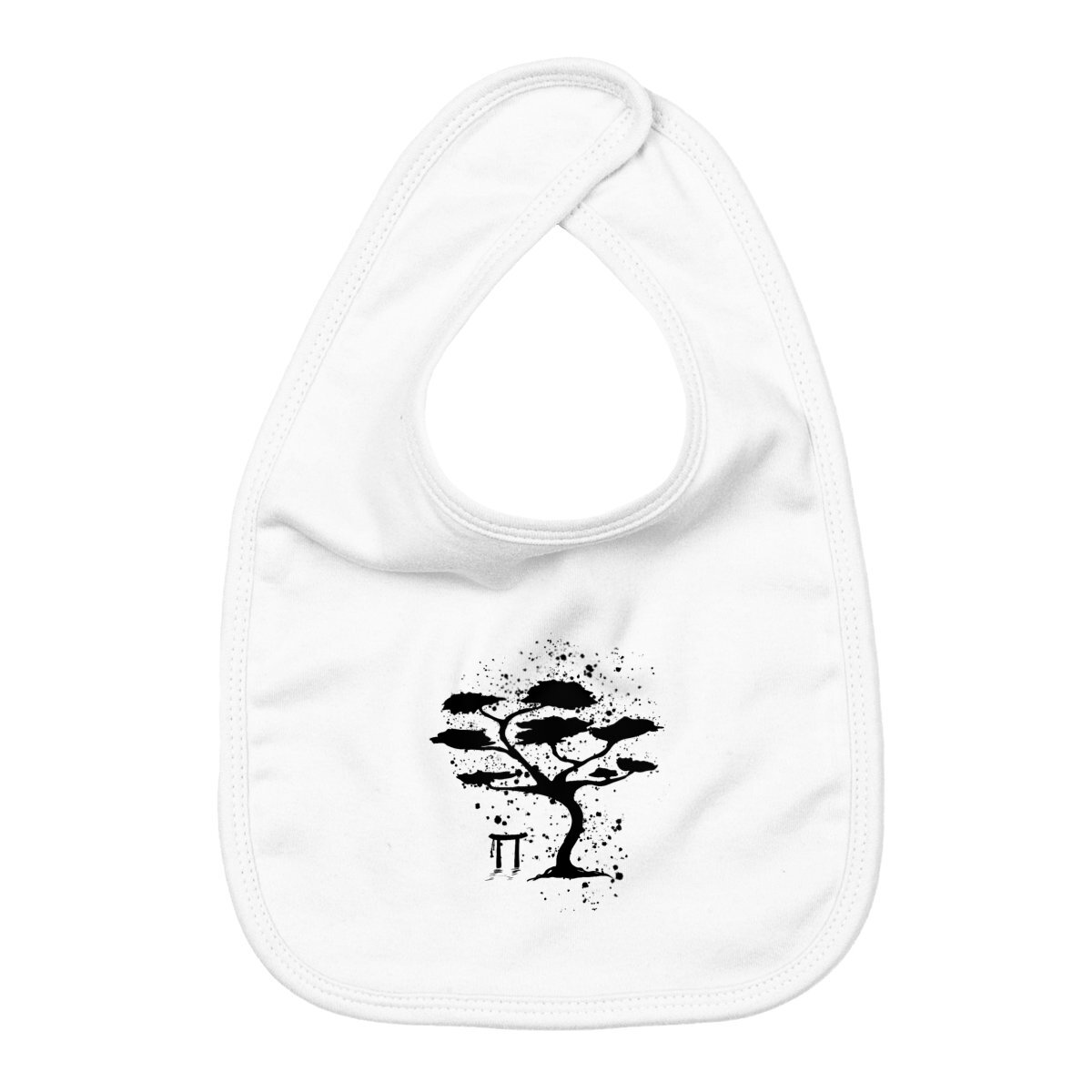 face_blanc_0 Bavoir Premium Plus - Arbre Zen