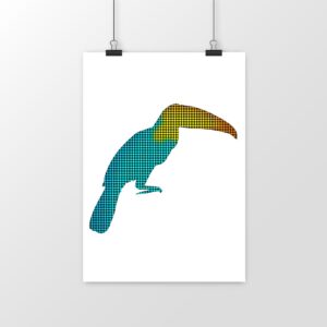 Poster vertical premium - Toucan