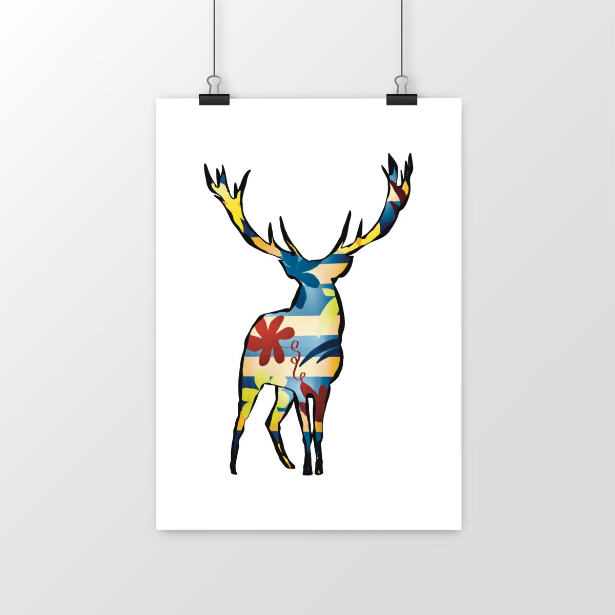 portrait_0 Poster vertical premium - Cerf