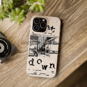 Coque smartphone biodégradable - CountDown noir urban street