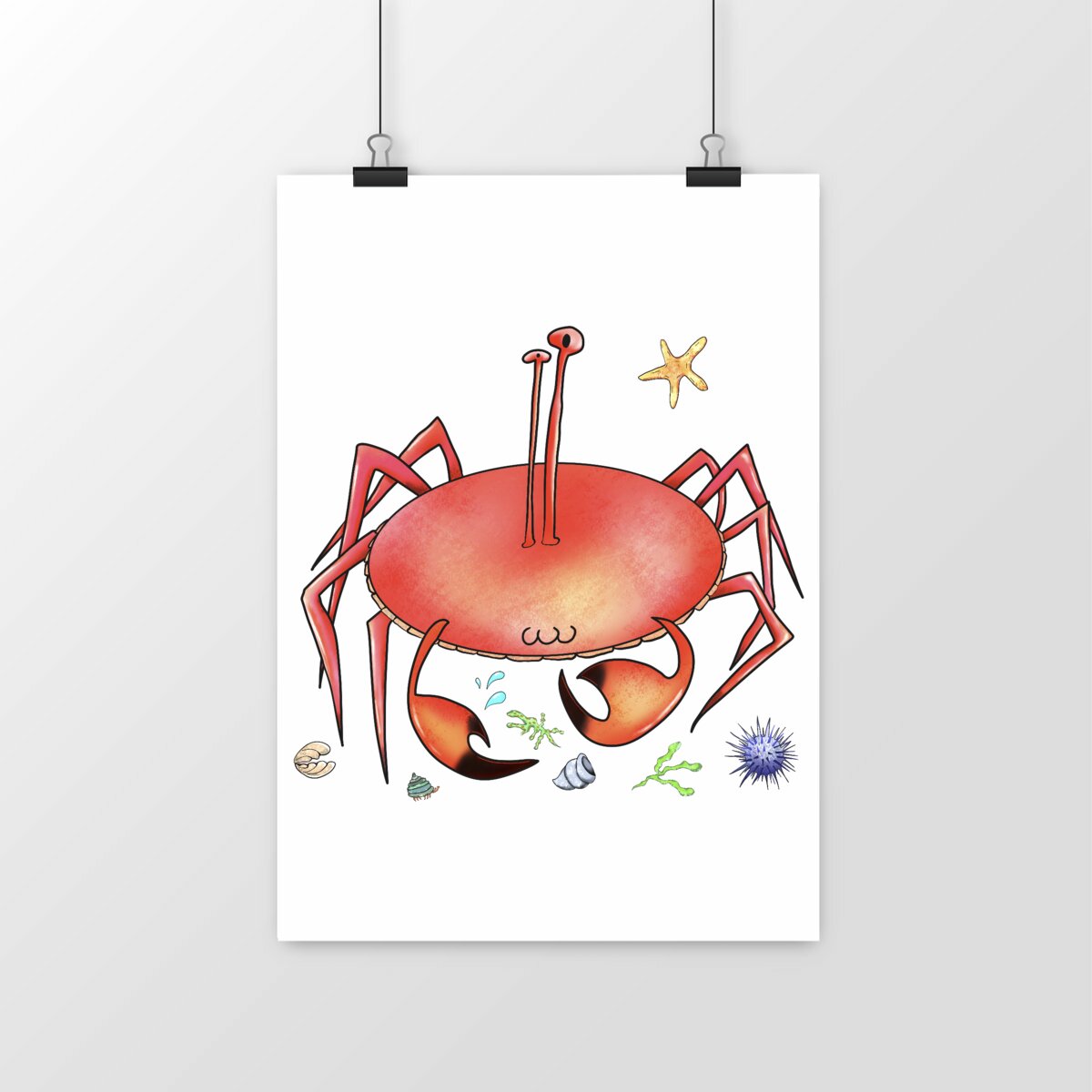 portrait_0 Poster horizontal premium – Crabe