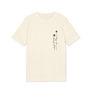 T-shirt bio unisexe - Fleurs colorées