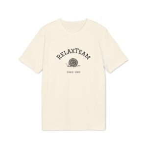 T-shirt bio unisexe - Relax Team minimaliste