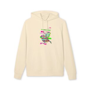 Sweat à capuche bio unisexe – Birds colorés