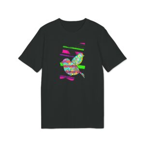 T-shirt bio unisexe – Oiseaux pop colorés