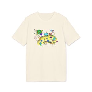 T-shirt bio unisexe – Aliens drôles mignons
