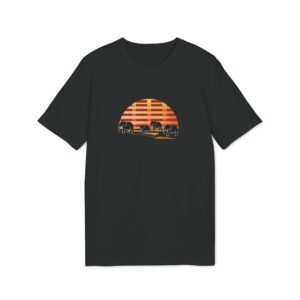 T-shirt bio unisexe – Eléphants soleil original
