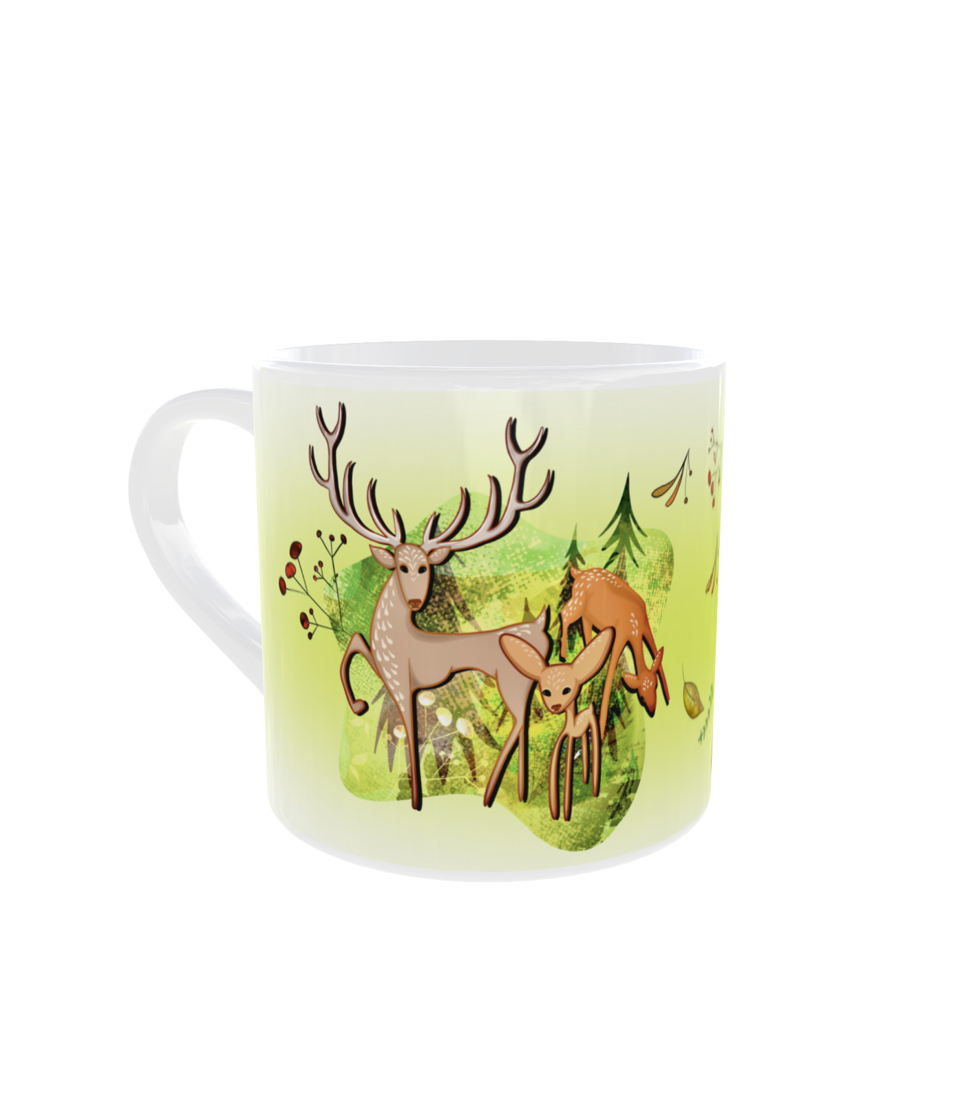 Cerf f gauche