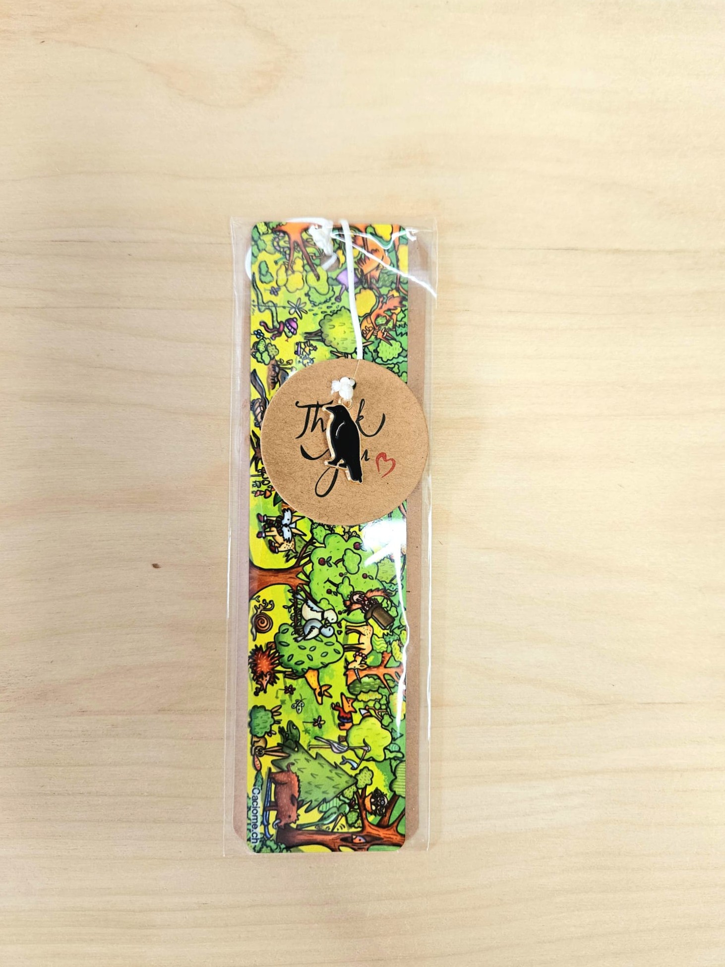marque page animaux foret c