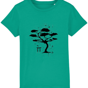 T-shirt enfant bio – Arbre zen asiatique