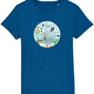 T-shirt enfant bio – Océan marin drôle coloré