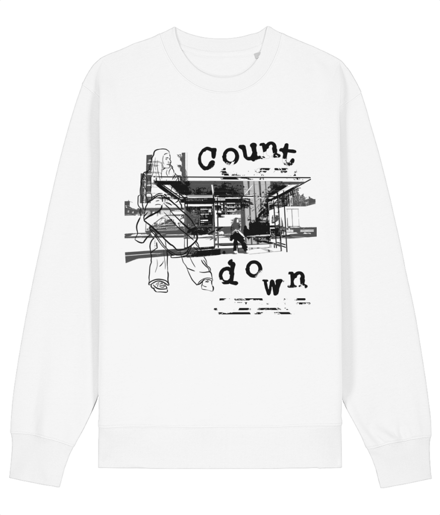 Sweat-shirt unisexe bio – Countdown street