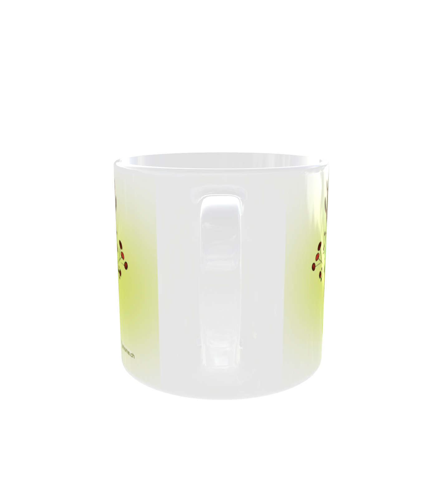tasse cerf f dos