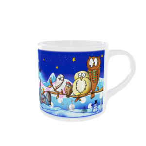 Tasse à café mini mug – Hiboux village