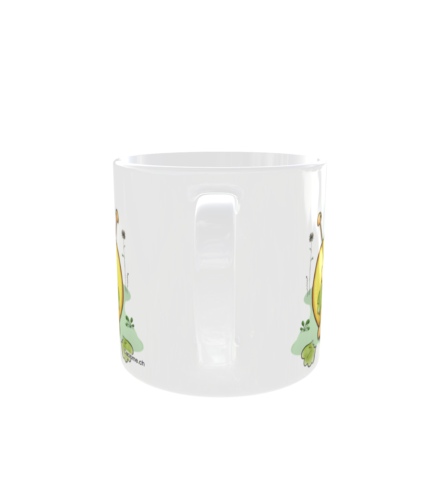 tasse escargot dos