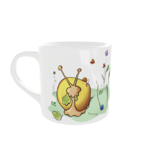 Tasse à café mini mug – Escargots nature