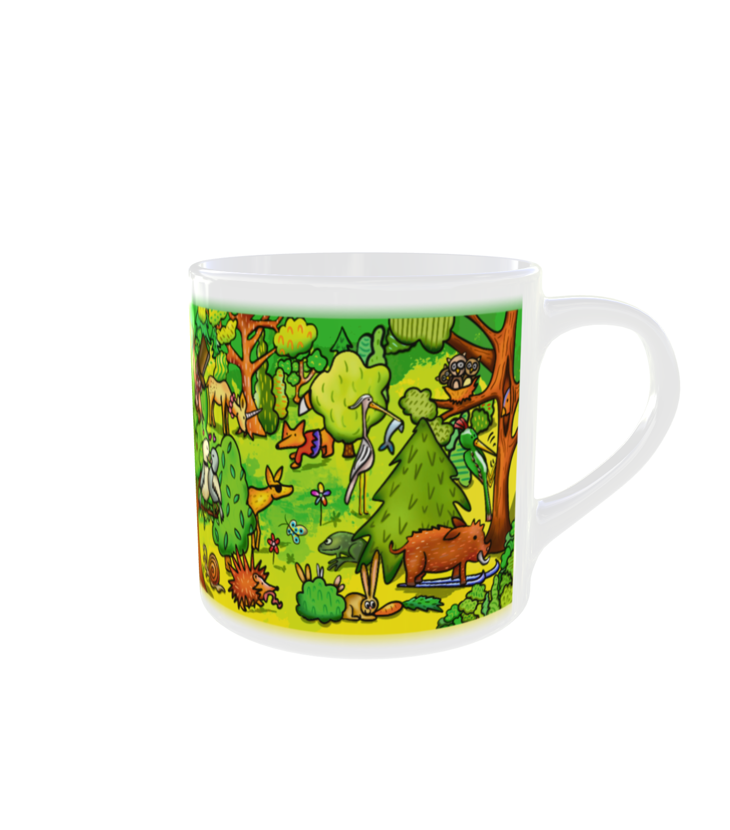 tasse foret droite