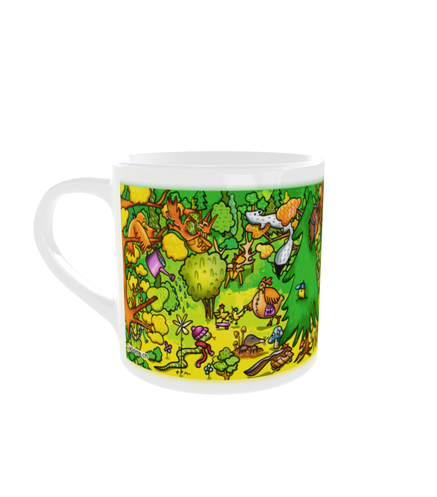 tasse foret gauche