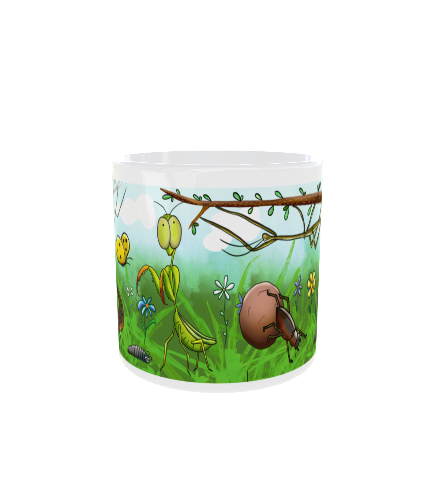 tasse insecte centre