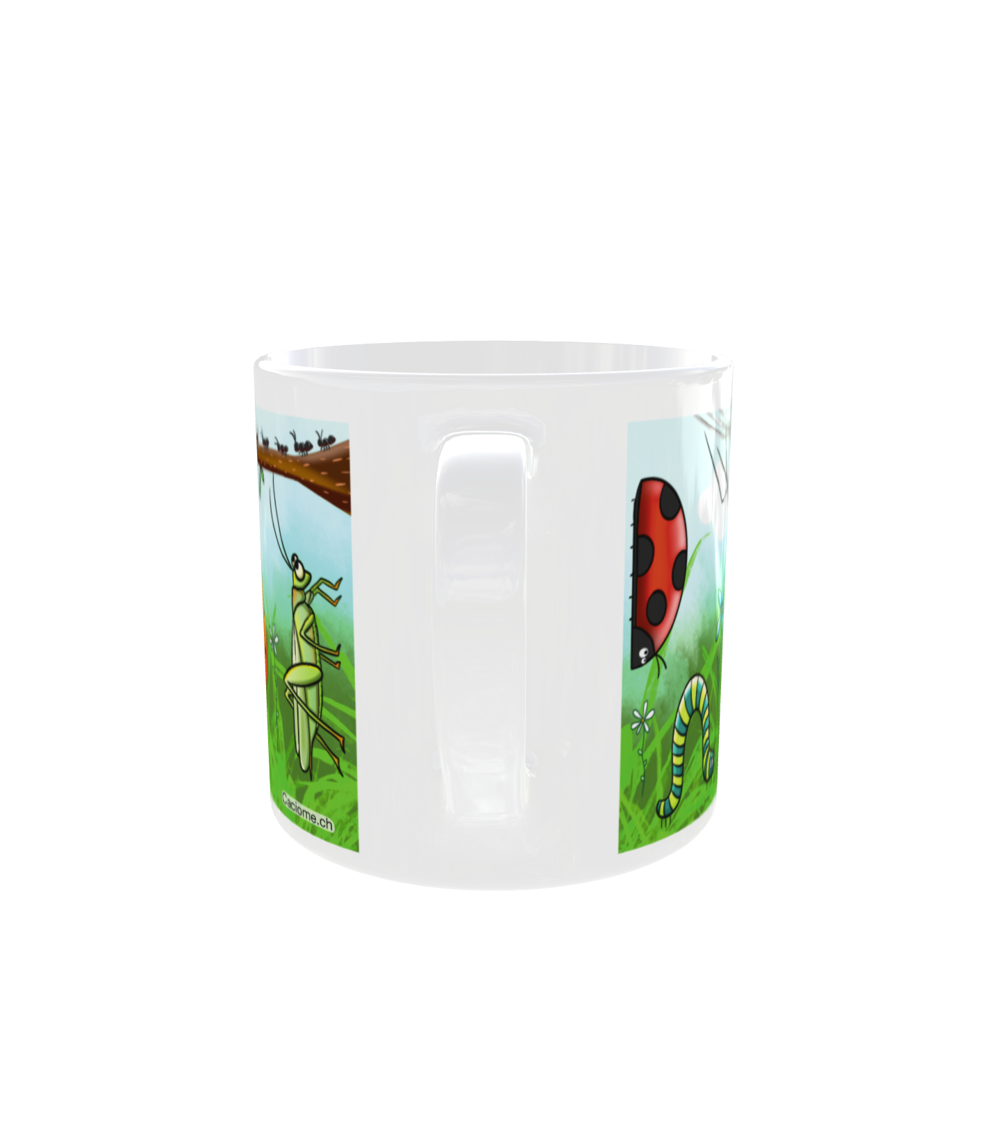 tasse insecte dos