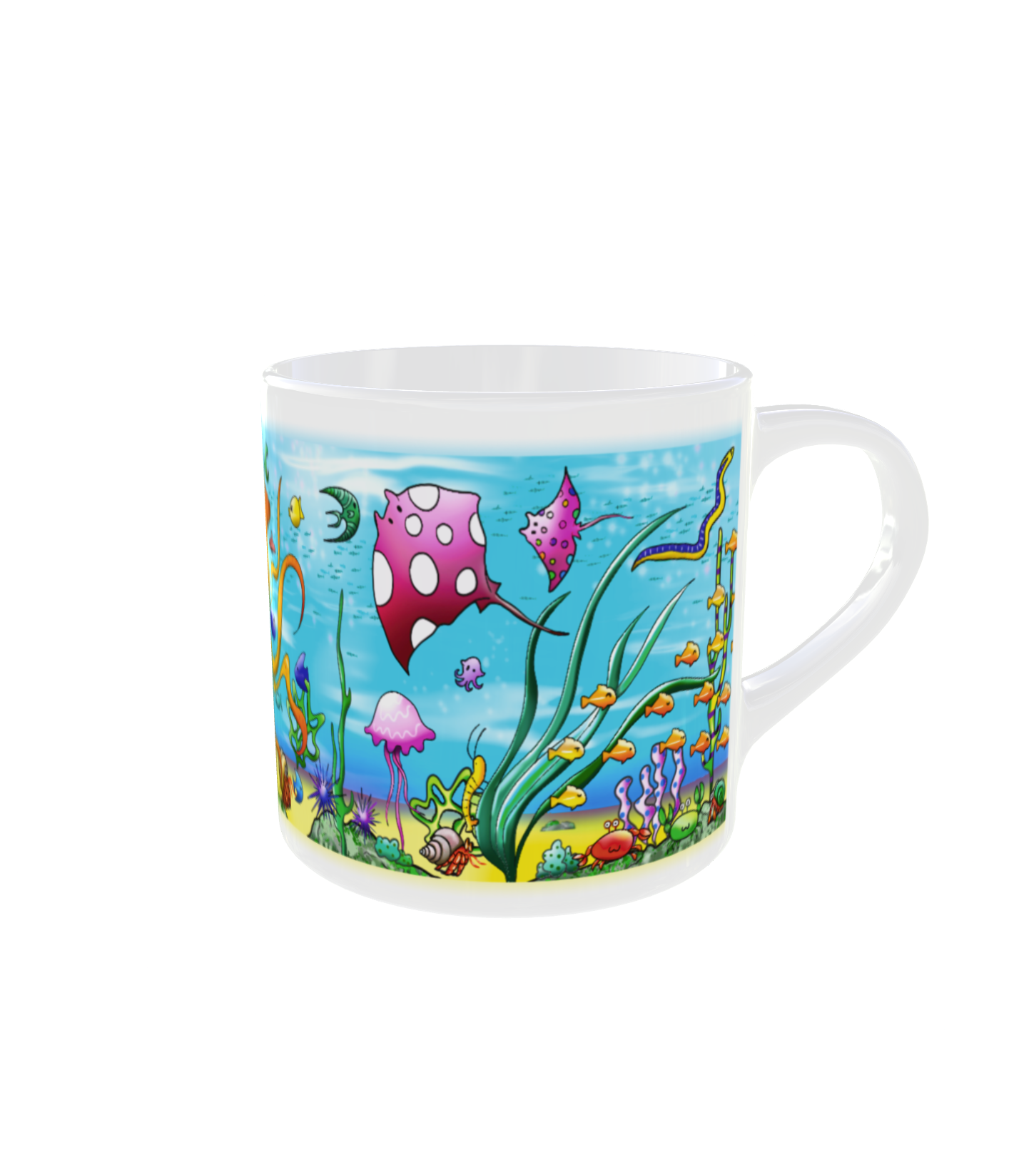 tasse poulpe droite