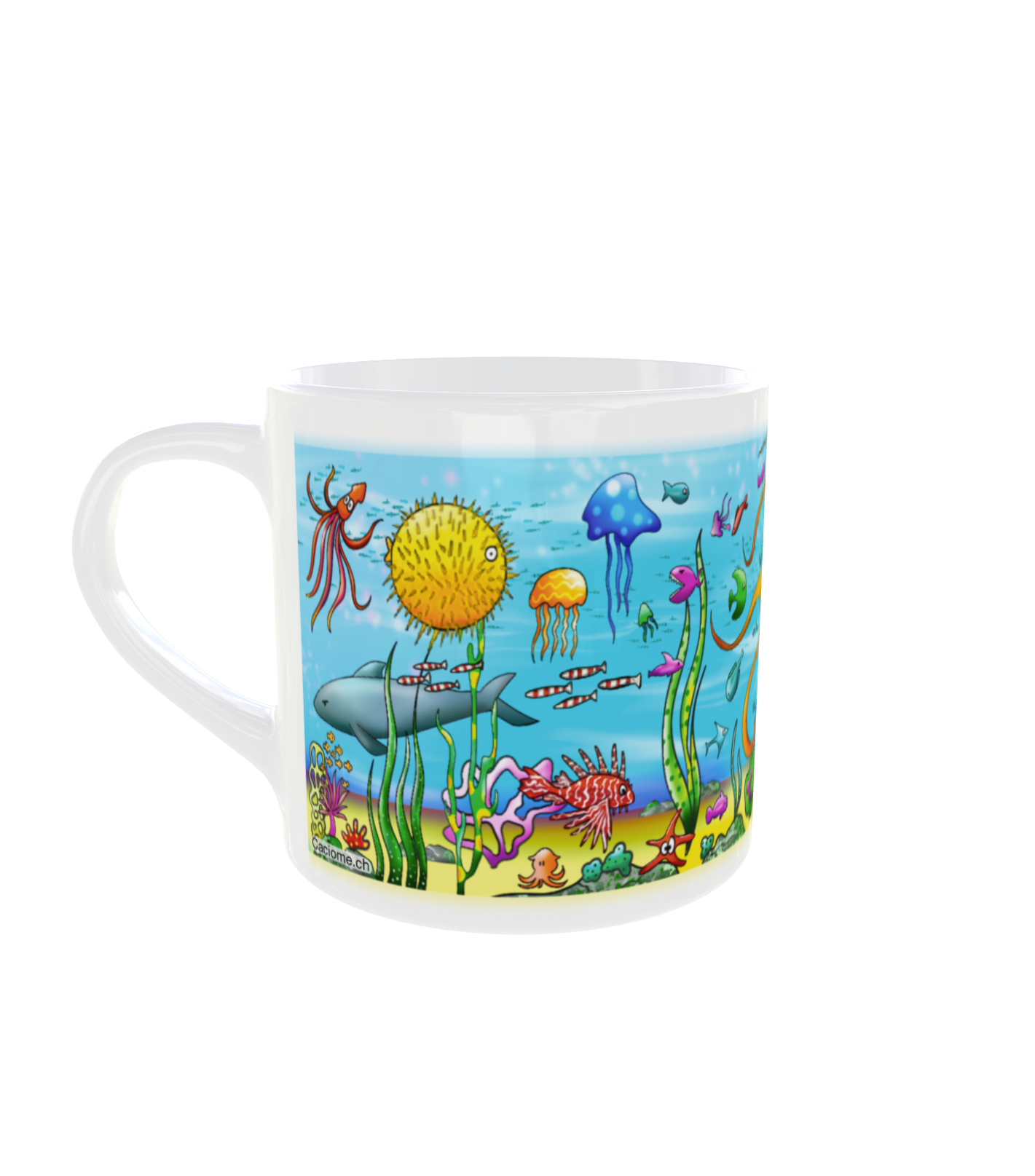 tasse poulpe gauche