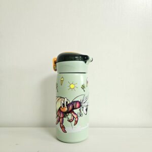 Gourde enfants Inox avec paille Mini – Bernard-l'Hermite Ninja drôle